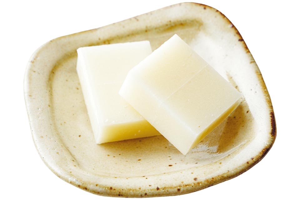 餅の量でモチモチ感を調整して