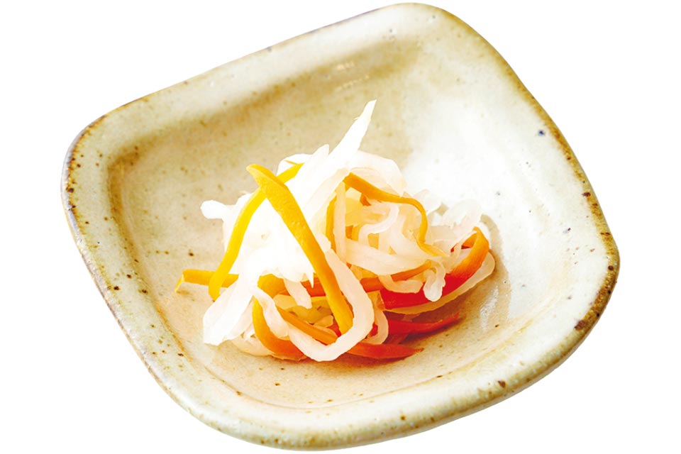 ほどよい酸味が味の決め手に