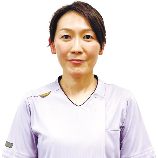 医療法人 博光会御幸病院統合医療センター（南区御幸笛田） はり師・きゅう師・あん摩マッサージ指圧師 山内 晶子さん