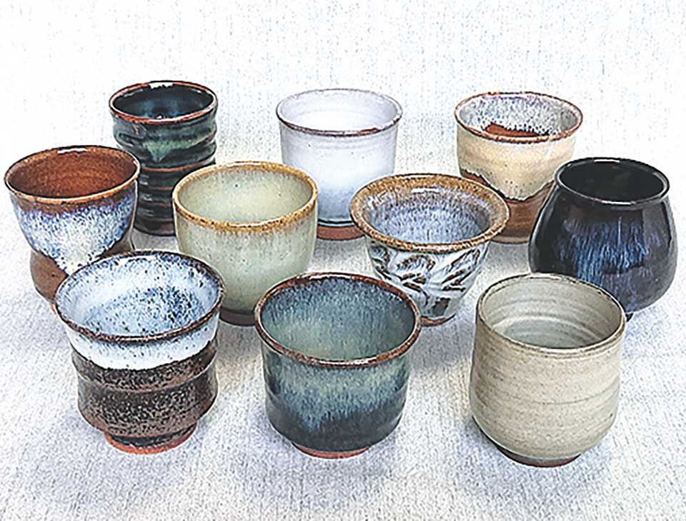 小代焼・湯飲み