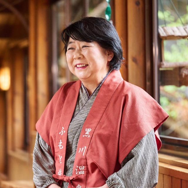 くまもと女将会 会長 ふもと旅館 松﨑 久美子女将