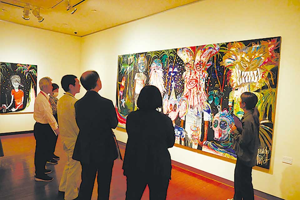 「熊本版文化的処方」では、アートを介しさまざまな視点で語り合うワークショップも