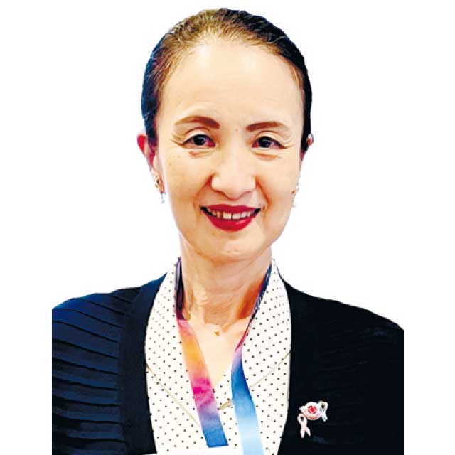 なないろ薬局田迎店管理薬剤師出水南がんサロン世話人認定がん医療ネットワークシニアナビゲーター 松田 陽子さん