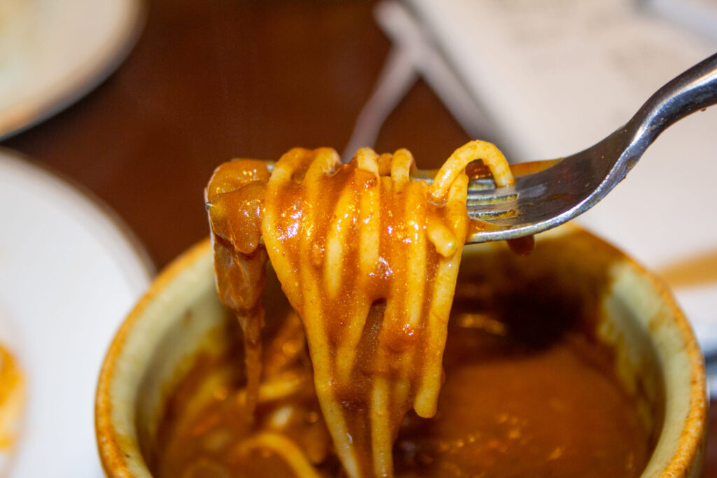 ハヤシつけナポリタン