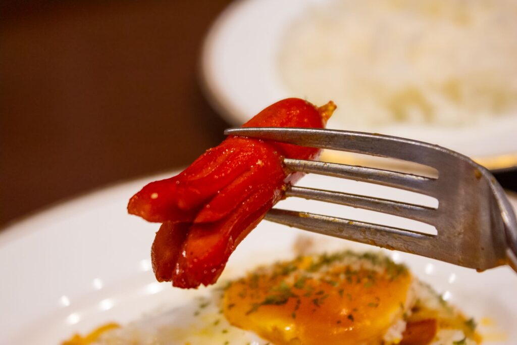 ハヤシつけナポリタン