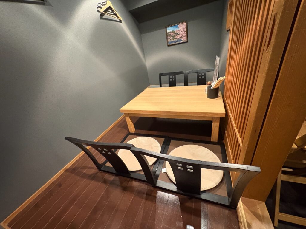 サカナバの個室