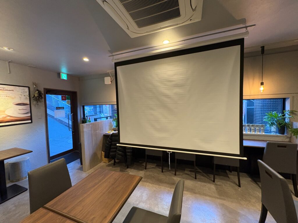 ハナモリのプロジェクター