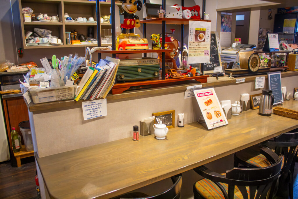 ふくチャンネルの店内