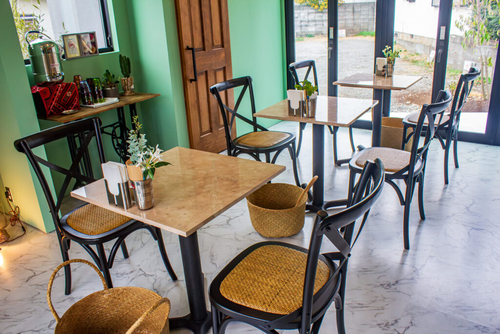 クマモトカラヒの店内