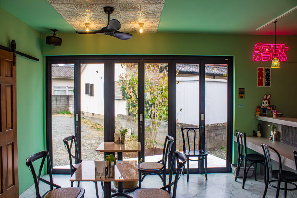 クマモトカラヒの店内