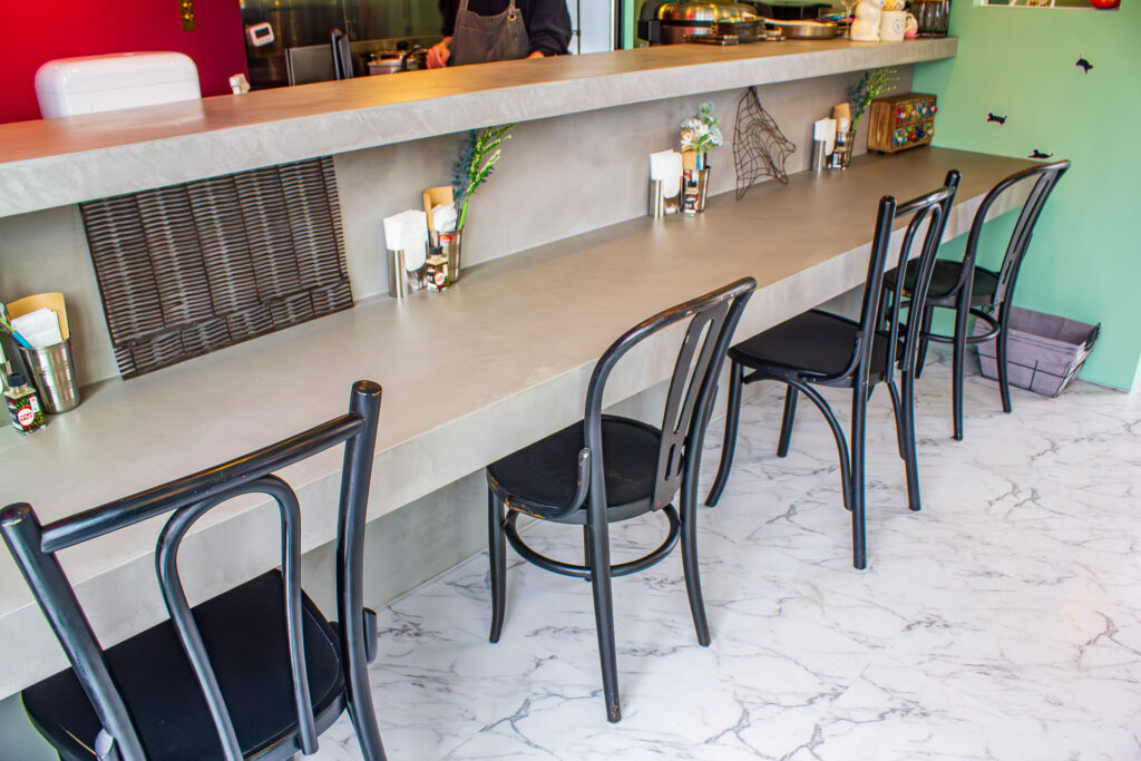 クマモトカラヒの店内