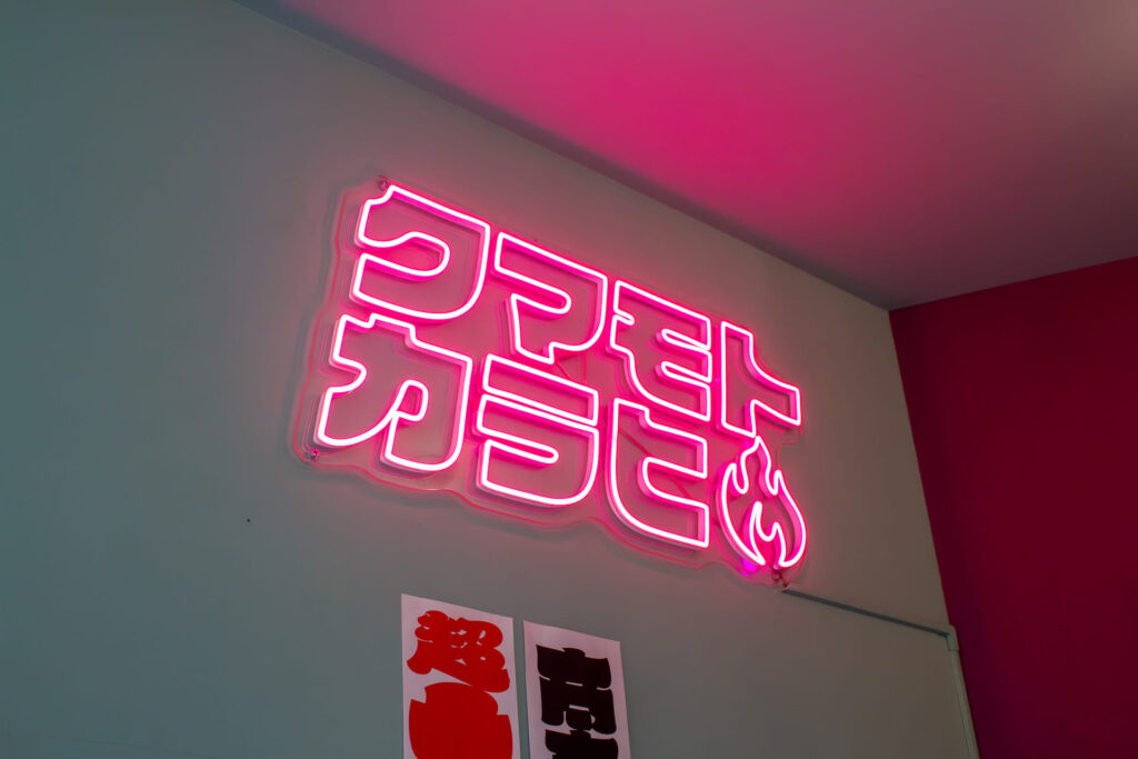 クマモトカラヒの店内