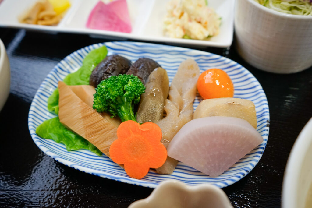 山におまかせのだご汁セット