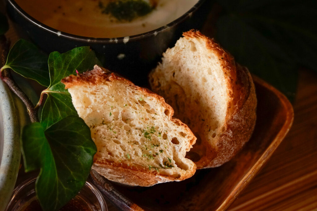 菊池市七城町の「konatsumugi」のパン