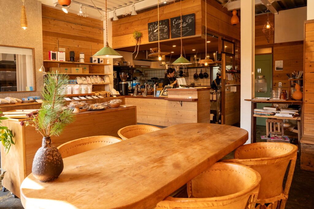 どこを撮影しても写真映えするオシャレなLOBBY by ROTARY COFFEE