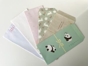 ポチ袋と封筒
