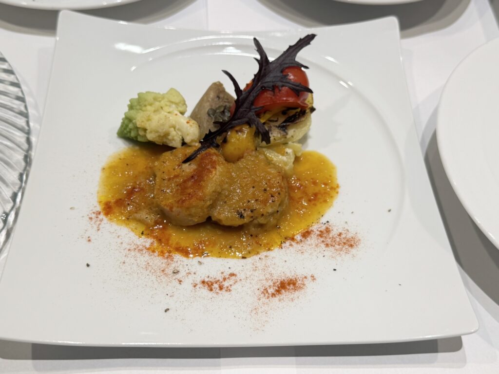 熊本産ハーブ鶏の煮込み