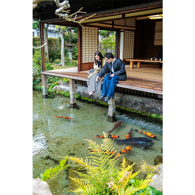 湧水庭園「四明荘」